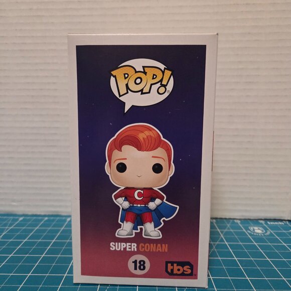 Funko POP Conan O'Brien Super Conan COCO TBS EB Games 18 Vinyl Figure - Picture 4 of 6